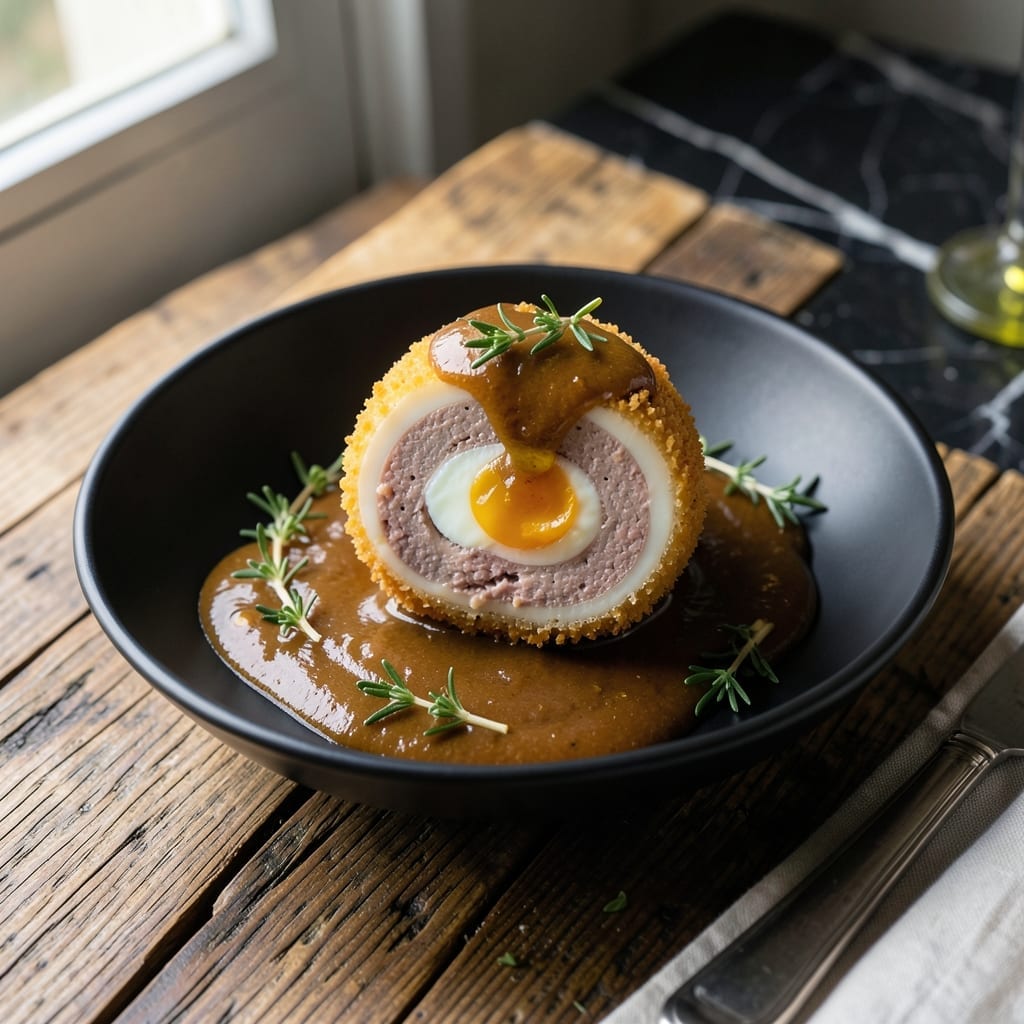 Scotch Egg Sauce Recipe: Rich Gravy for Crispy Coated Bites