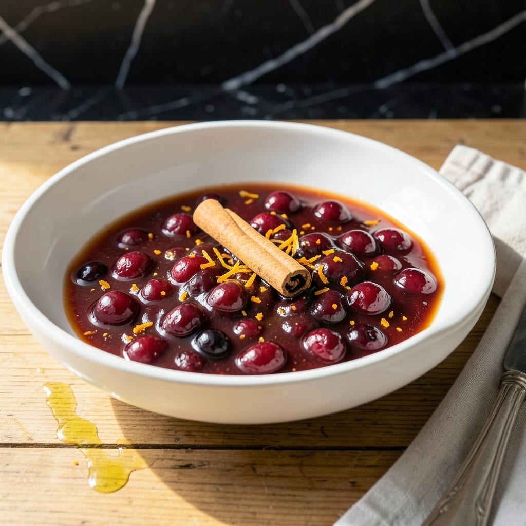 Cranberry Sauce Recipe With Apple Juice: Naturally Sweet Holiday Essence