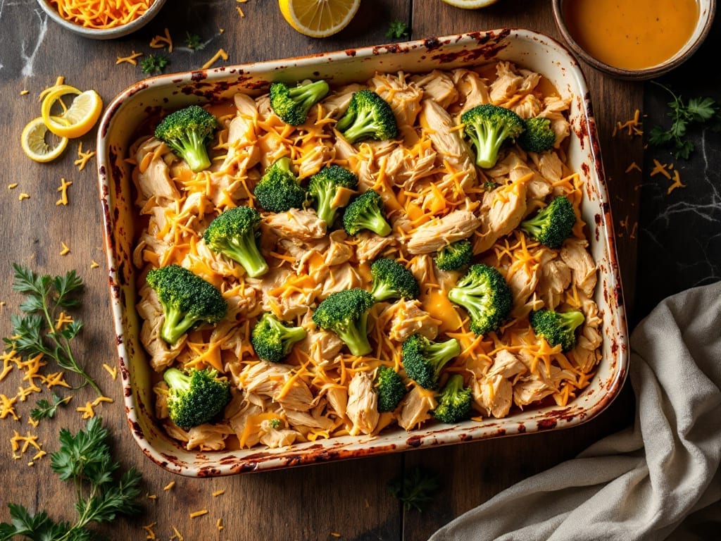 Chicken and Broccoli Casserole Recipe: Cheesy, Crisp-Topped Comfort in One Bake