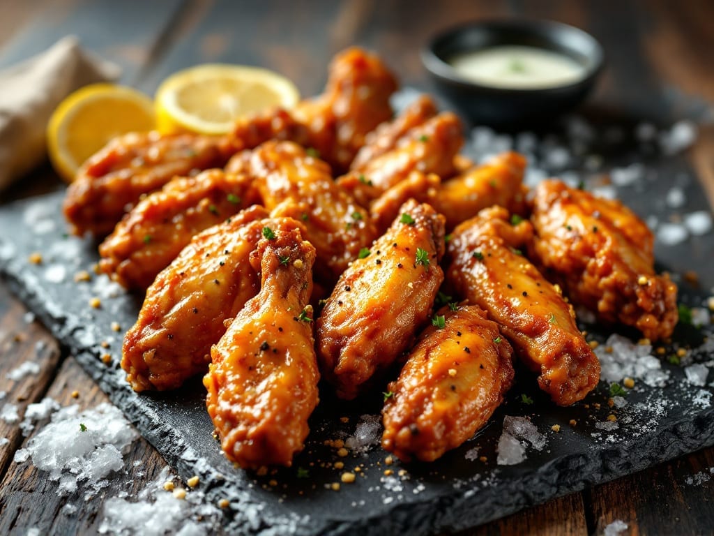 Air Fry Lemon Pepper Chicken Wings Recipe: Zesty Crunch That Stays Crispy All Night