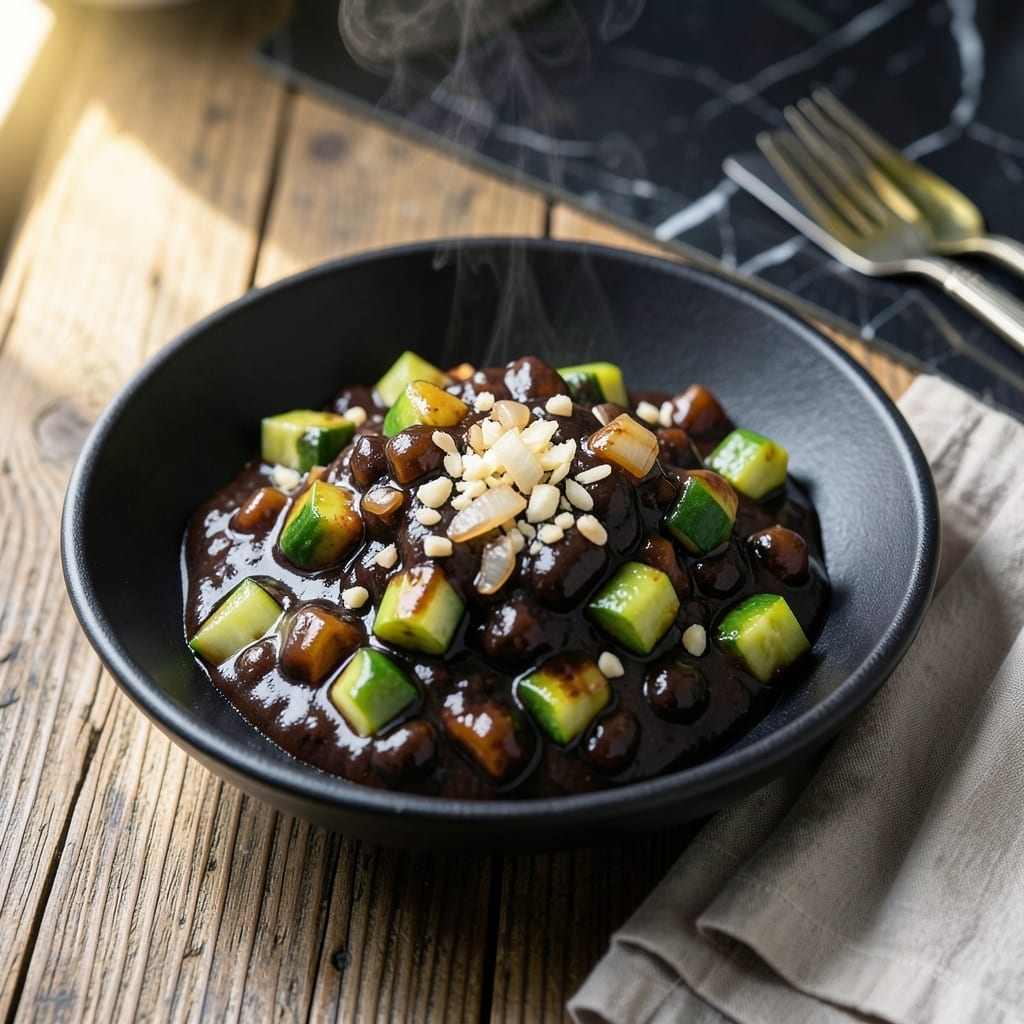 Jjajang Sauce Recipe: Black Bean Umami for Korean Noodles