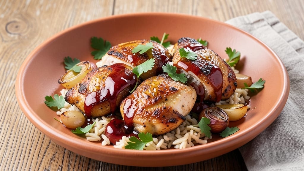 Chicken Lombardy Recipe: White Wine and Mushroom Braised Elegance