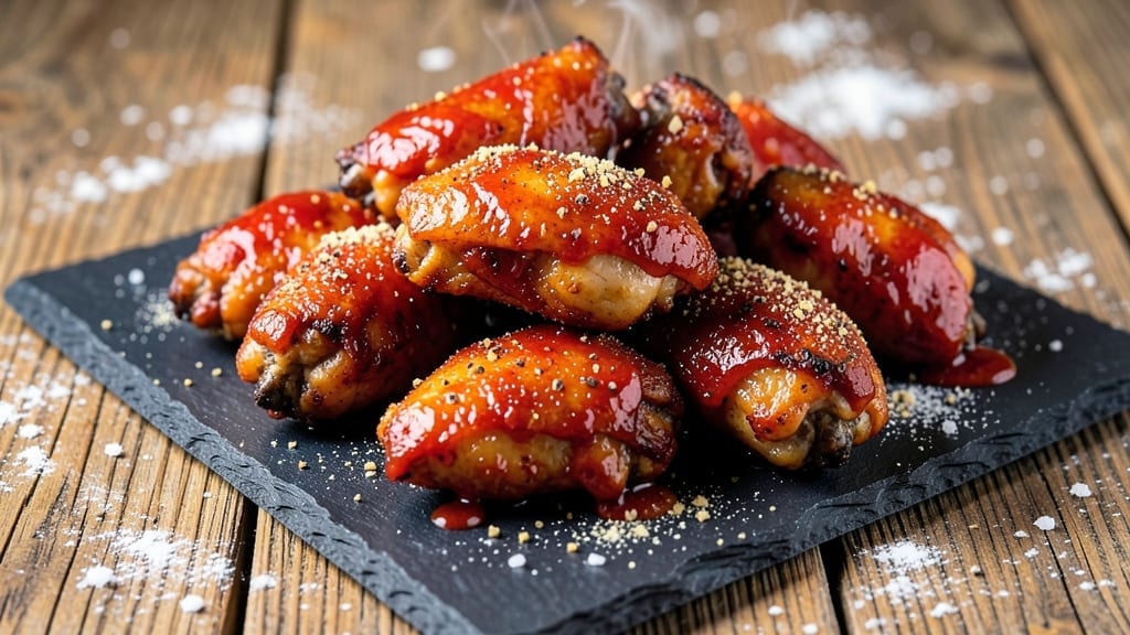 KFC-Style Chicken Hot Wings Recipe: Smoky-Sweet Glaze That Caramelizes Skin