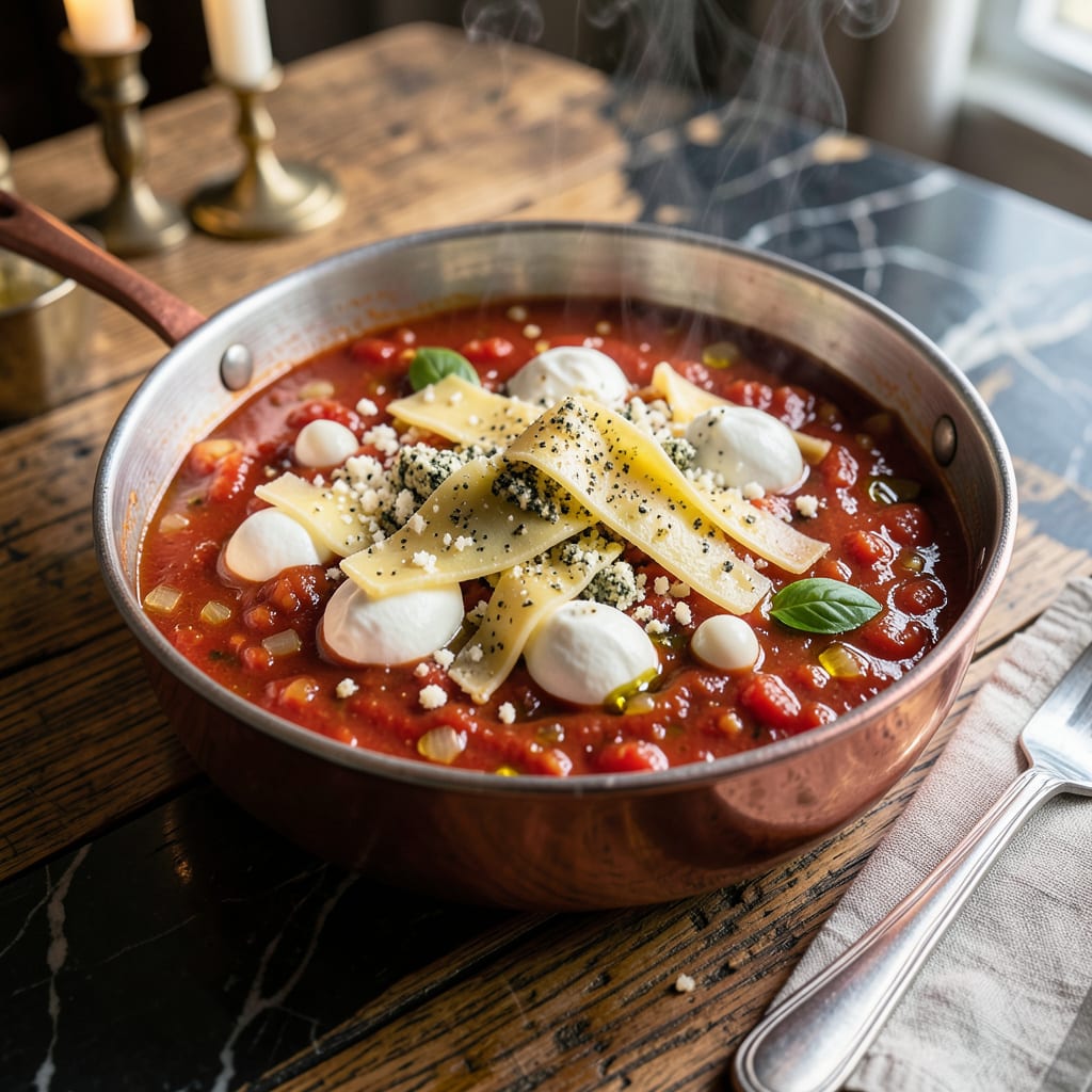 Comprehensive 5 Cheese Marinara Sauce Recipe: Rich and Velvety Tomato Indulgence visual reference