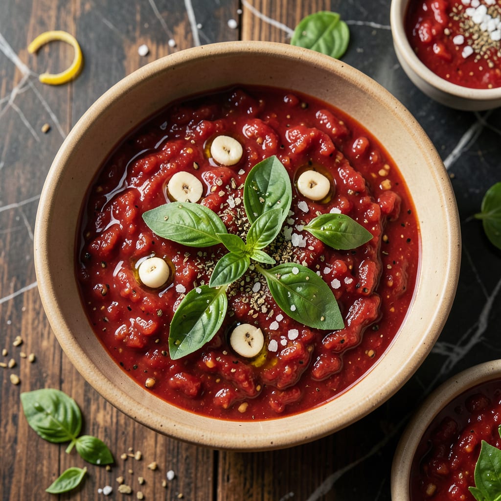 Complete 5 Minute Pizza Sauce Recipe: San Marzano Simplicity for Homemade Pies overview image