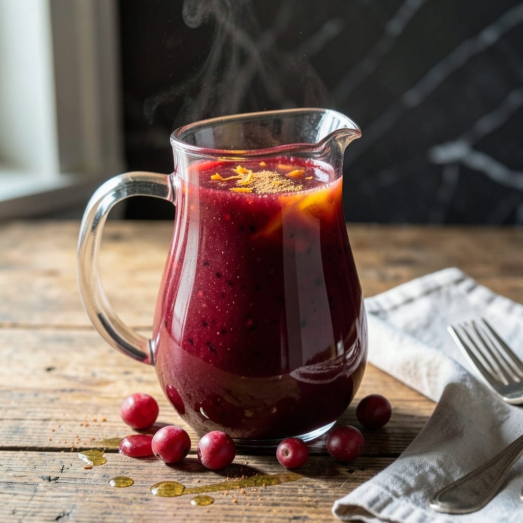 Cranberry Sauce Drink Recipe: Tart and Refreshing Holiday Sipper