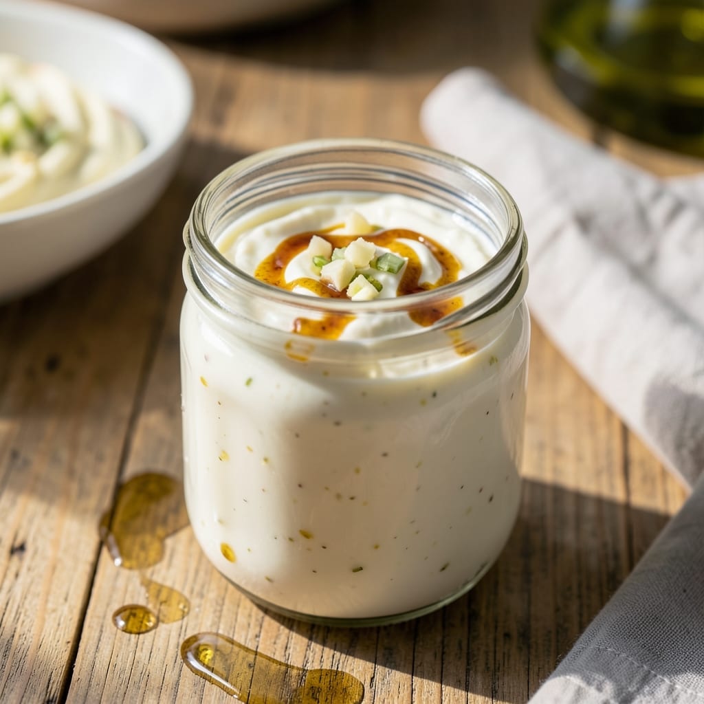 Burger Sauce Recipe Without Mayonnaise: Zesty Garlic-Yogurt Blend for Patties