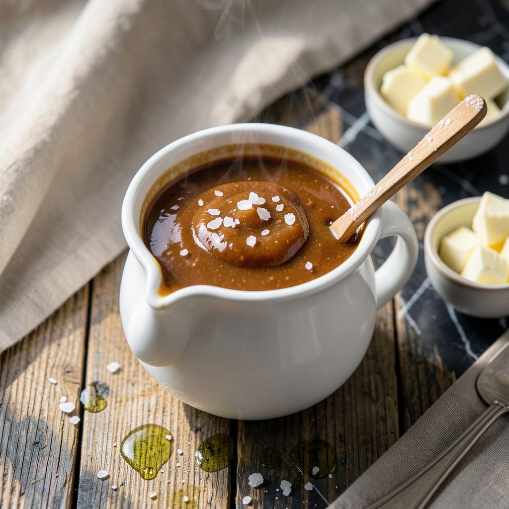 Homemade Salted Caramel Sauce Recipe: Buttery Richness With Sea Salt Finish