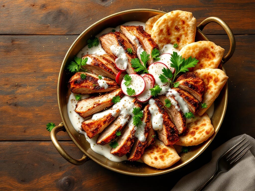 Chicken Shwarma Recipe: Spiced Yogurt-Marinated Wraps With Crispy Layers