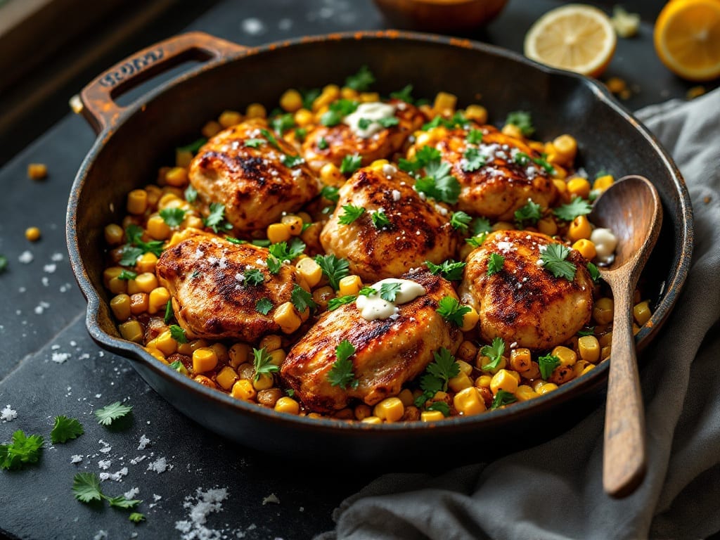 Street Corn Chicken Recipe: Charred, Cheesy, and Juicy Like a Chicago Food Truck