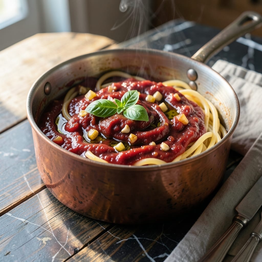 Clemenza's Spaghetti Sauce Recipe: Godfather-Style Rich Tomato Blend