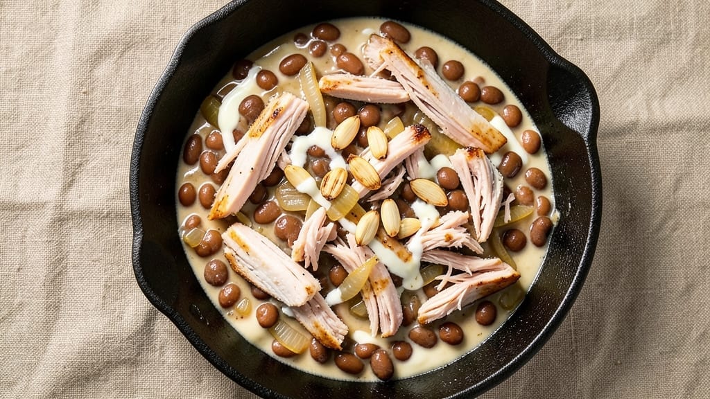 Bush's Baked Beans White Chicken Chili Recipe: Creamy-Spiced Fusion in One Pot Bush's Baked Beans White Chicken Chili Recipe: Creamy-Spiced Fusion in One Pot