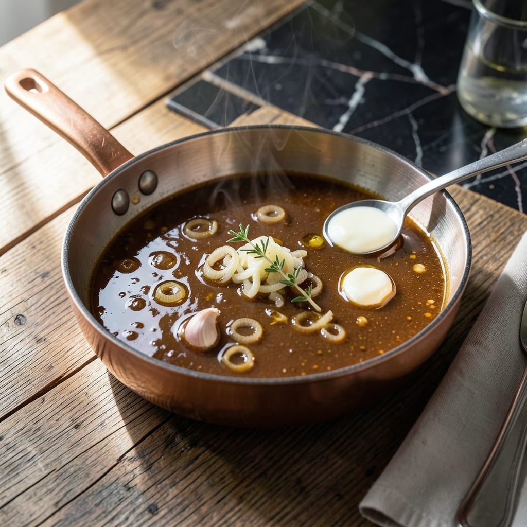 Sherry Sauce Recipe: Rich Nutty Depth for Seafood and Steaks