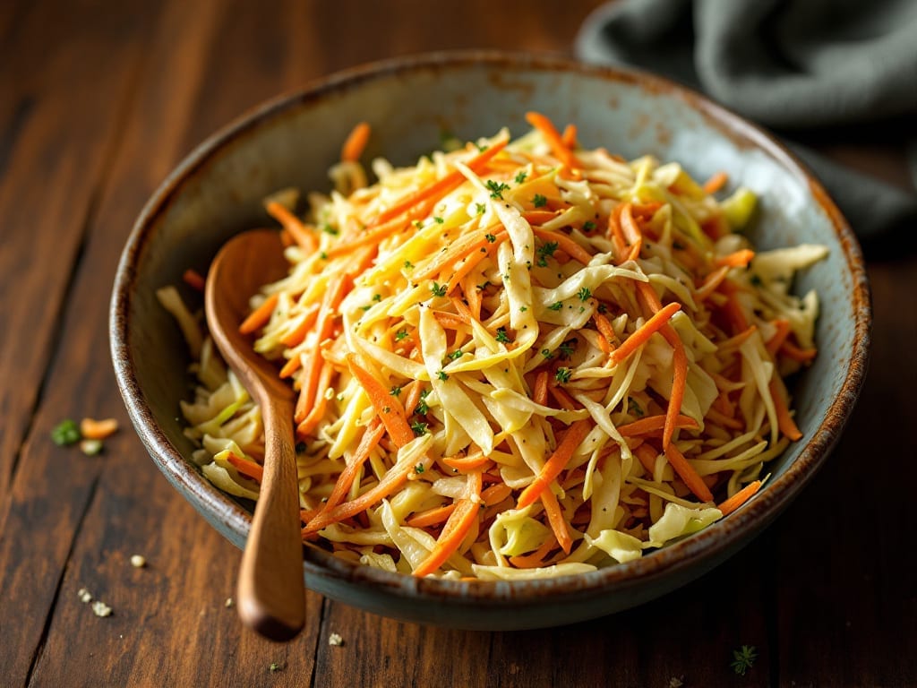 Classic Coleslaw with Apple Cider Vinaigrette