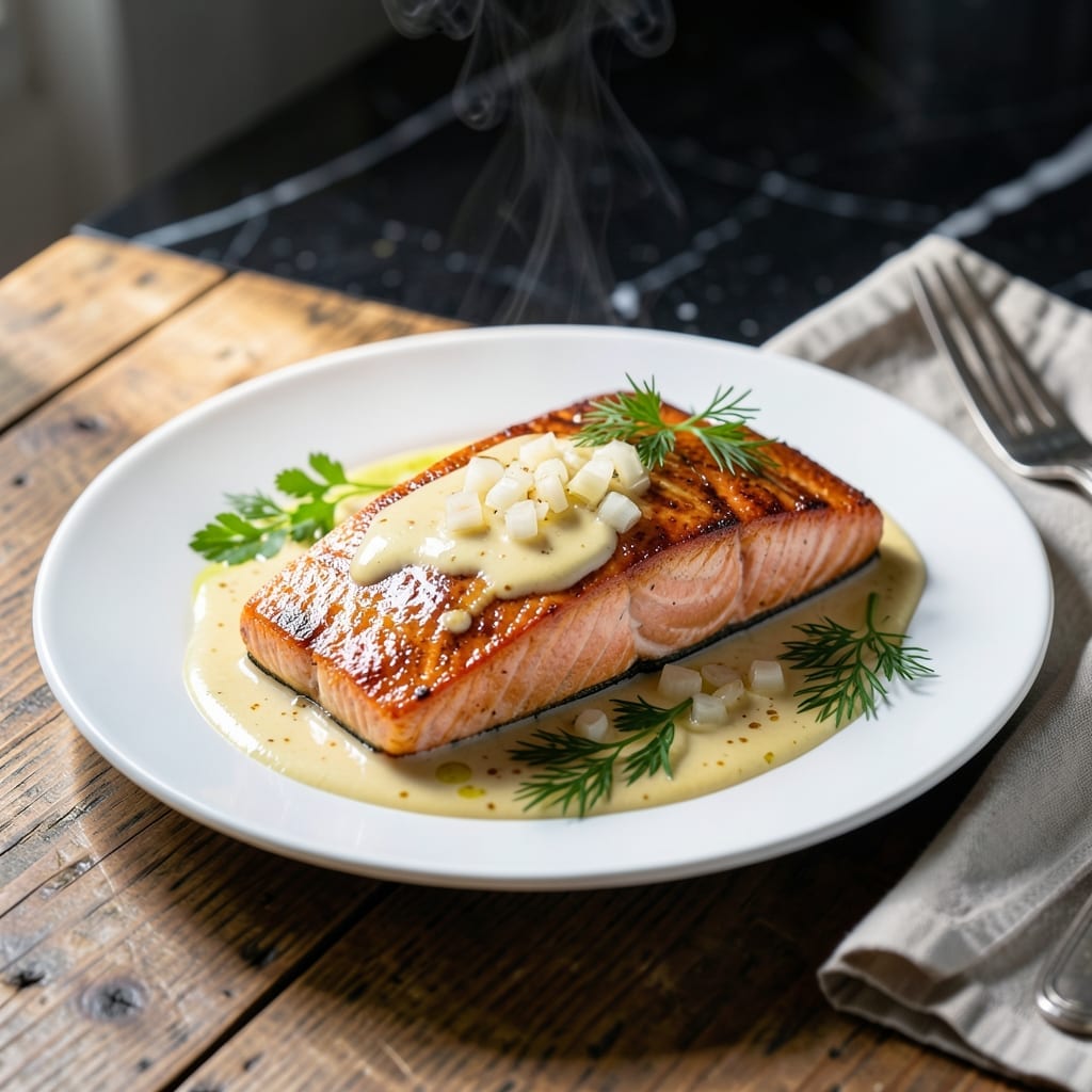 Salmon Butter Sauce Recipe: Rich and Velvety Homemade Drizzle