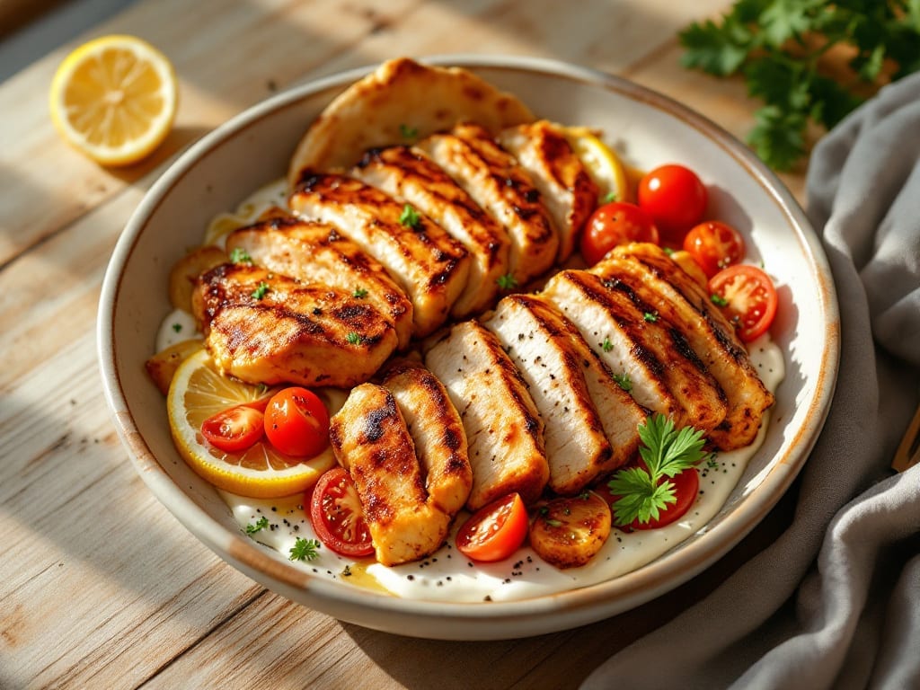 Chicken Gyro Recipe: Tender Meat Stuffed Pitas With Fresh Tzatziki