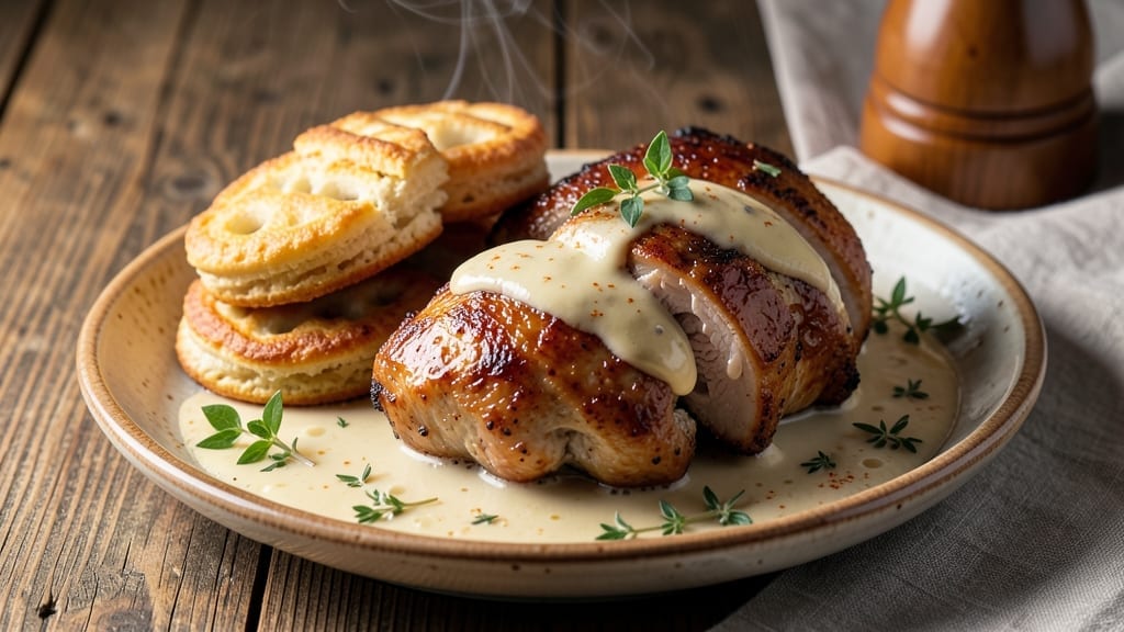 Campbell's Easy Chicken and Biscuits Recipe: One-Pot Creamy Gravy Magic
