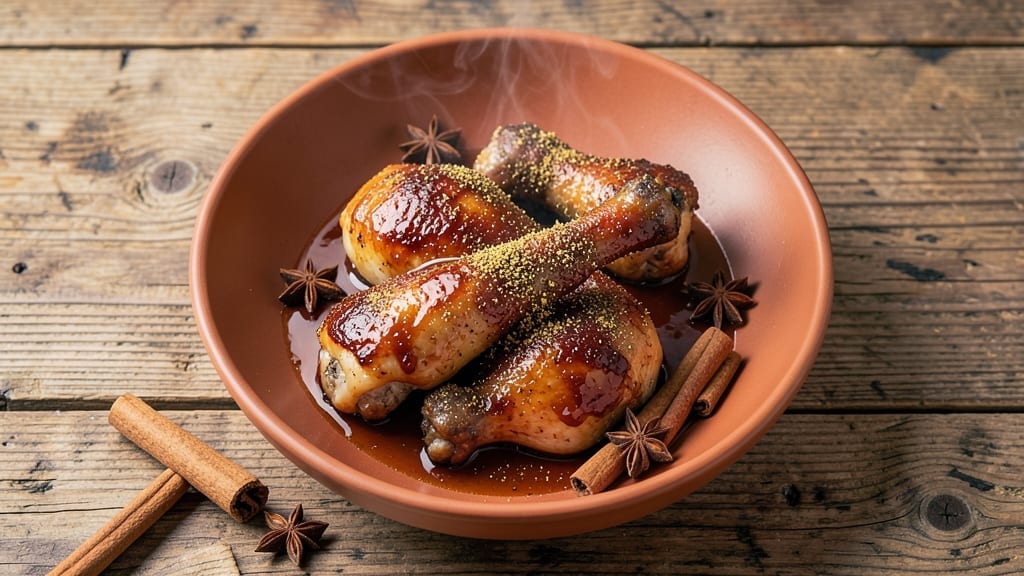Chinese Chicken Legs Recipe: Five-Spice Glazed Crunch With Sticky Honey Finish