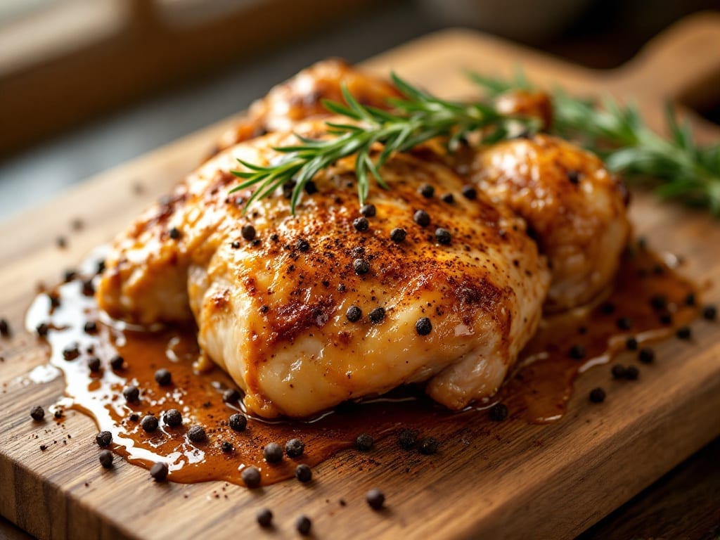 Roasted Chicken Thighs Recipe: Smoky Garlic Crust With Juicy, Fall-Off-The-Bone Meat