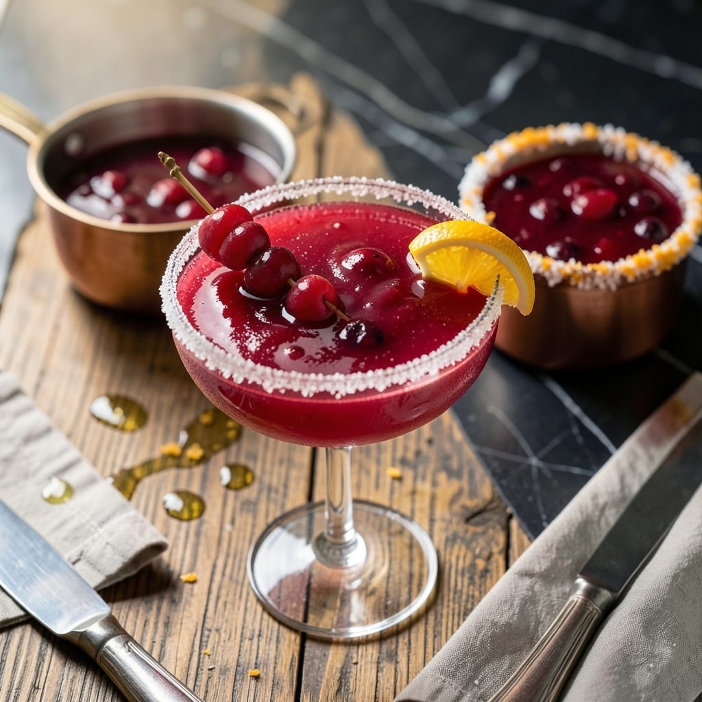 Cranberry Sauce Margarita Recipe: Festive Twist on a Holiday Classic