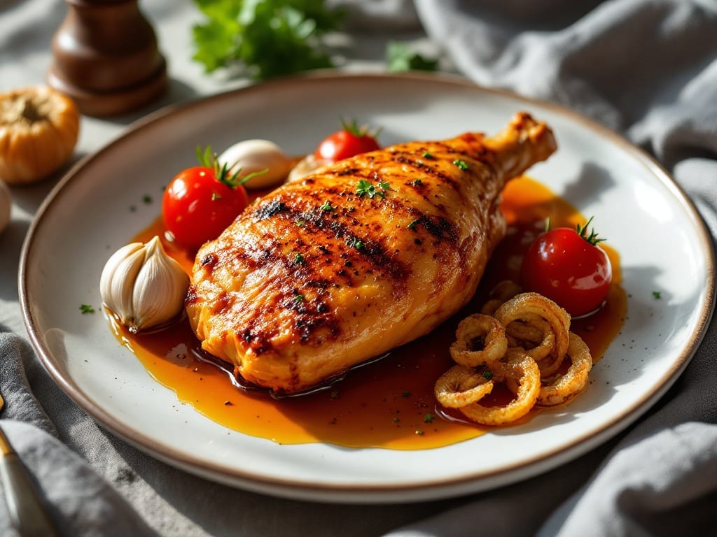 Chilean Chicken Recipe: Bold Paprika and Cumin Crust With Zesty Tomato Pan Sauce