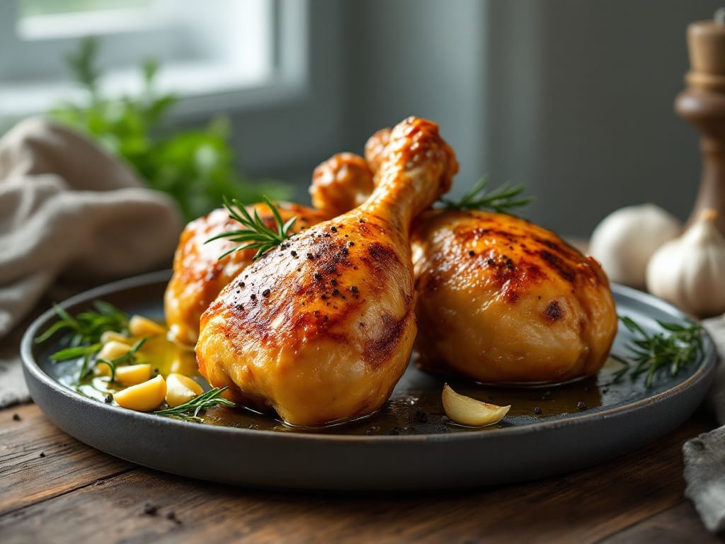 Juicy Baked Chicken Legs Recipe: High-Heat Roast for Irresistible Crunch and Moisture