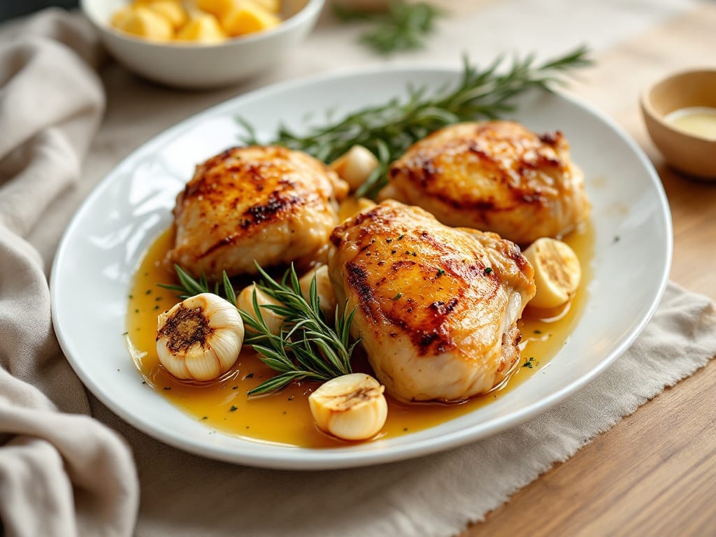 Ina Garten Roasted Chicken Thighs Recipe: Buttery Crisp Skin With Juicy Centers