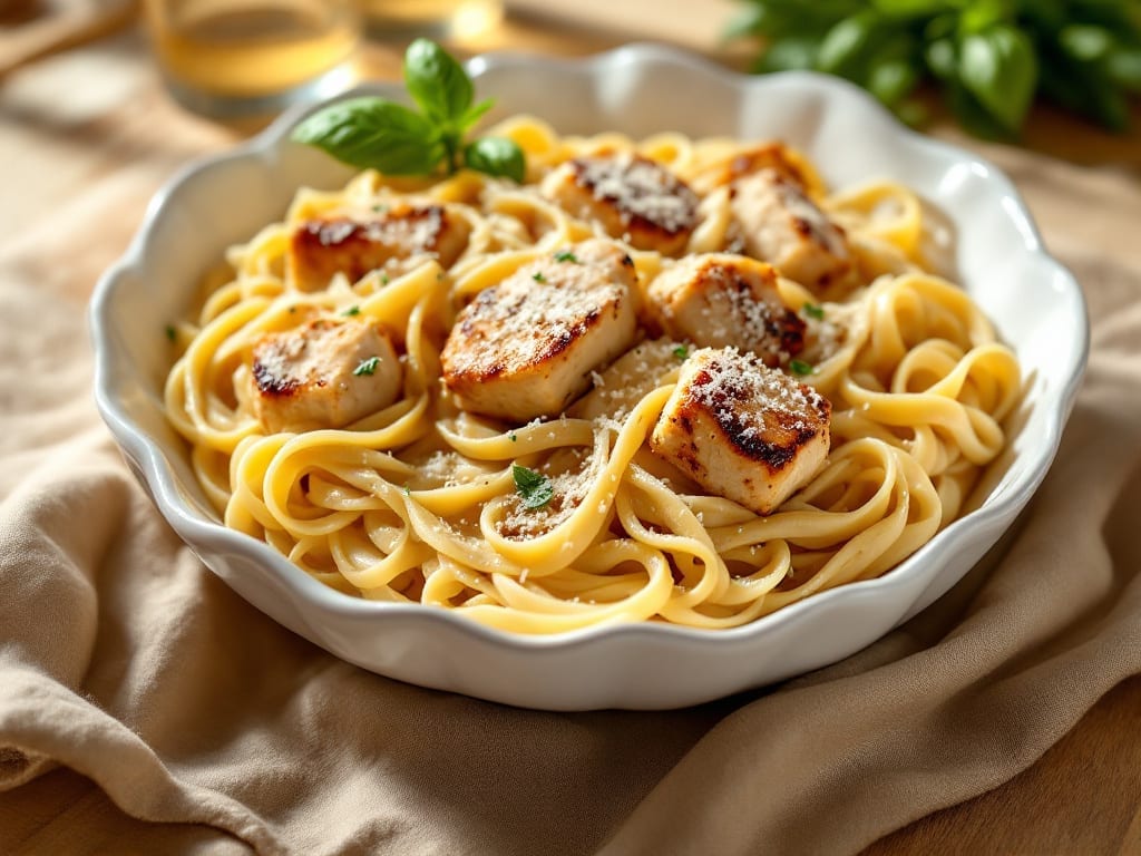 Olive Garden Copycat Chicken Fettuccine Alfredo Recipe: Creamy, Parmesan-Rich Pasta With Juicy Chicken