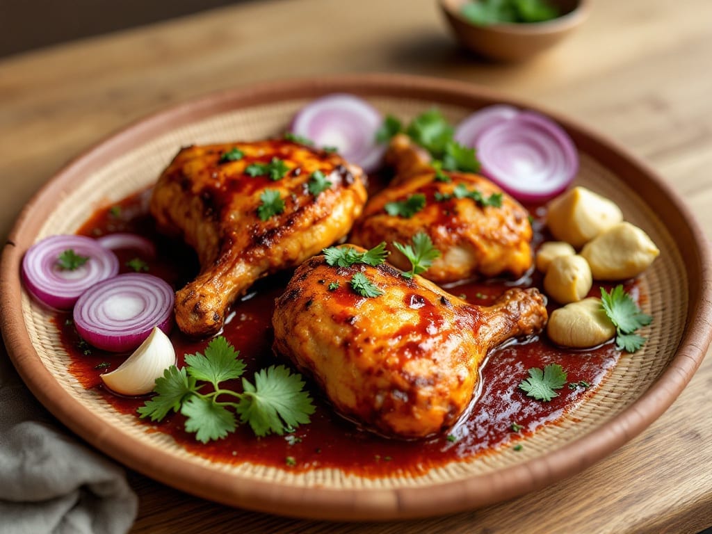 Ethiopian Chicken Recipe: Berbere-Spiced Simmer with Warm Injera