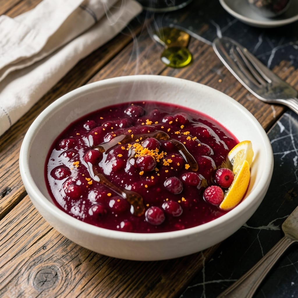 Cranberry Sauce Recipe Using Orange Juice: Zesty Citrus Twist for Holiday Tables