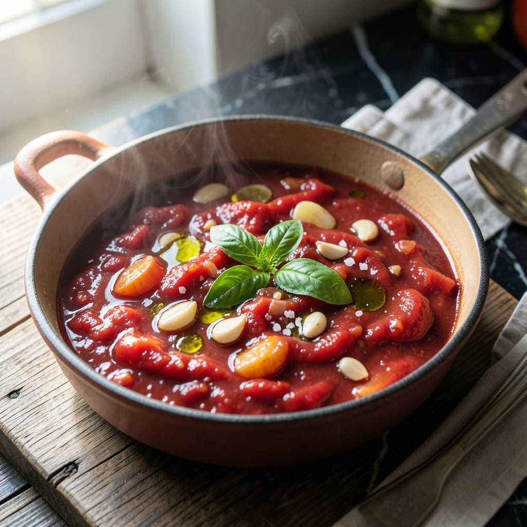 Traditional Marinara Sauce Recipe: San Marzano Tomato Simplicity