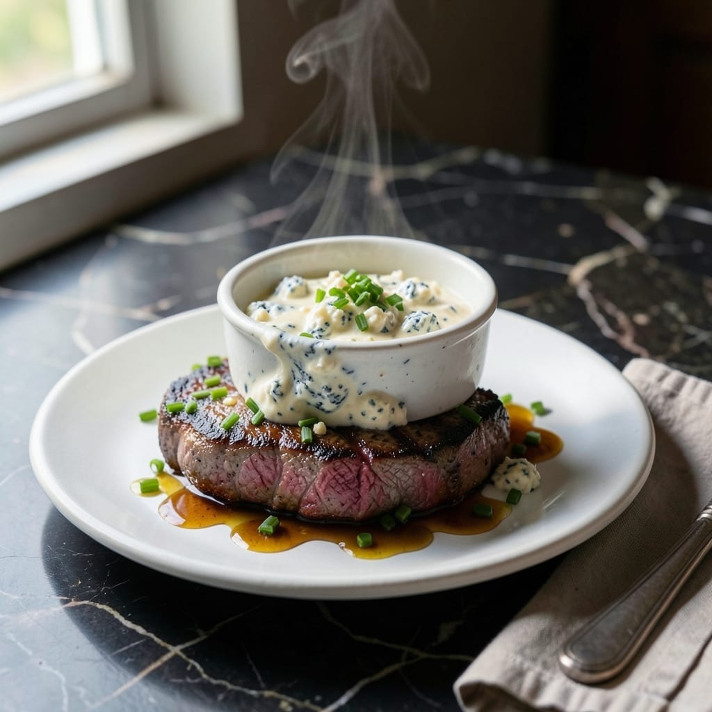 Bleu Cheese Steak Sauce Recipe: Bold Creamy Depth for Grilled Cuts Bleu Cheese Steak Sauce Recipe: Bold Creamy Depth for Grilled Cuts