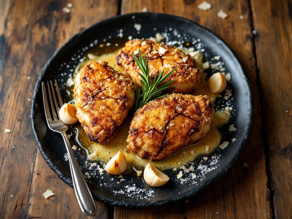 Chicken Thighs Recipe: Buttery Garlic Parmesan Crunch Without Overcooking
