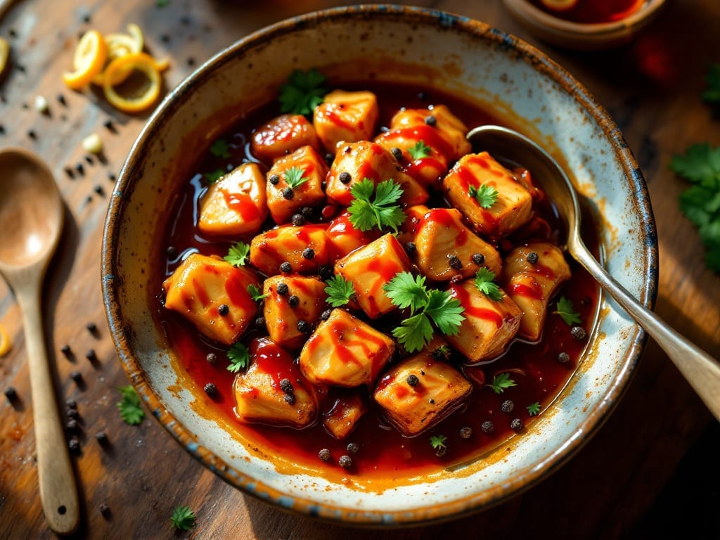 Bourban Chicken Recipe: Smoky-Sweet Glaze That Carries Bold Flavor Deeply