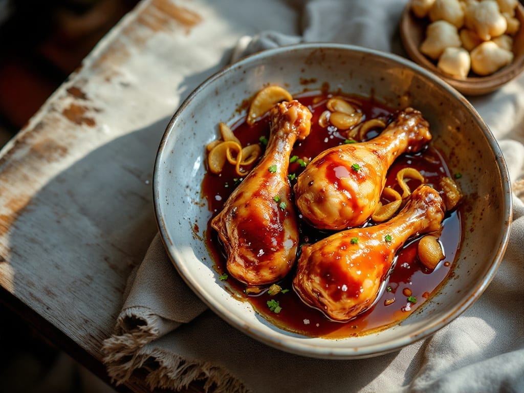 Oven Cooked Chicken Drumsticks Recipe: Honey-Soy Glazed Crunch Without the Mess