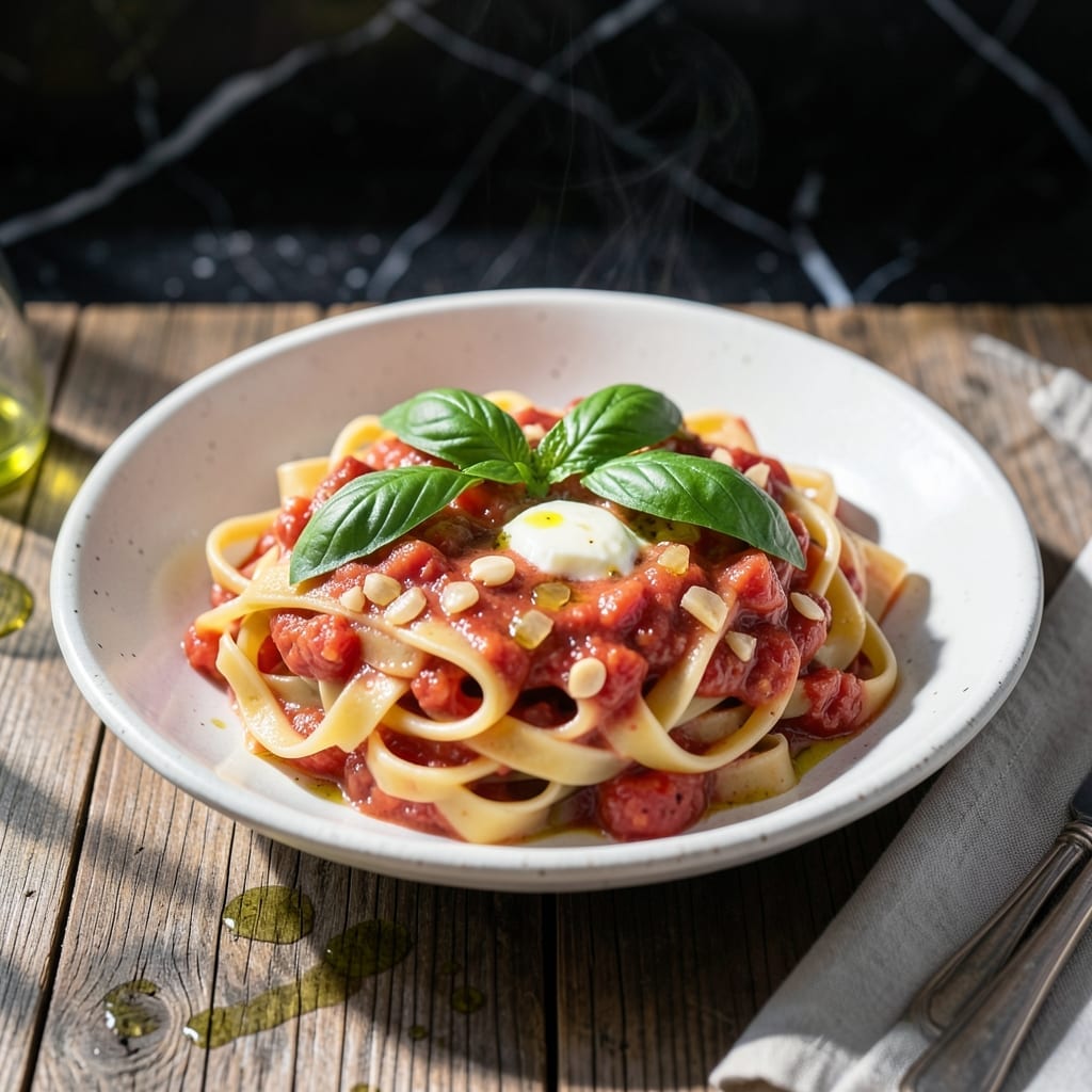 Creamy Tomato Pasta Sauce Recipe: Luxuriously Smooth With Fresh Basil