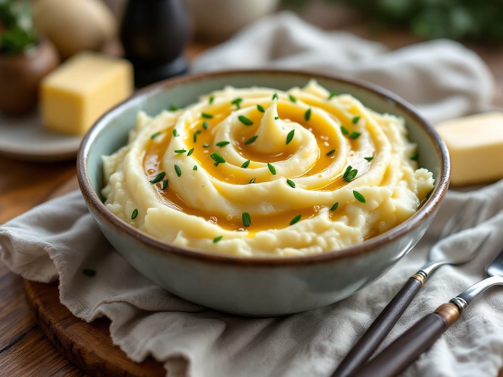 Mashed Potatoes With Chicken Stock Recipe: Ultra-Smooth Velvety Texture With Savory Depth