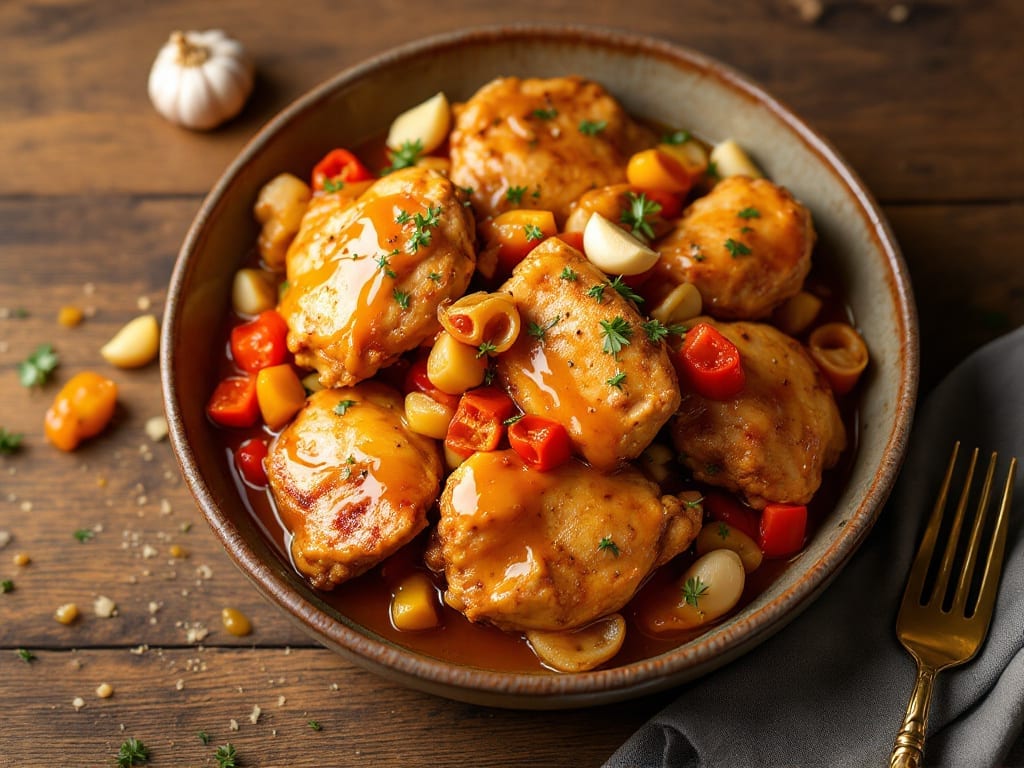 Harry and David's Pepper and Onion Relish Chicken Recipe: Sweet-and-Spicy Glaze That Sticks to Every Bite