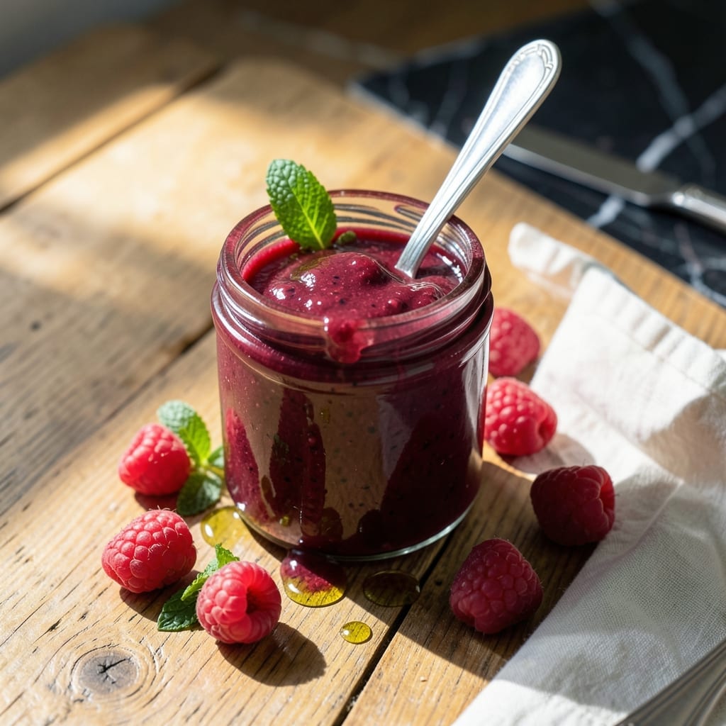 Raspberry Coulis Sauce Recipe: Bright and Tangy Drizzle for Desserts