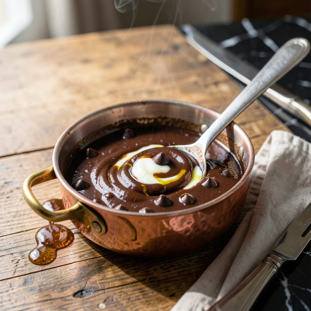 Chocolate Rum Sauce Recipe: Decadent Boozy Depth for Desserts