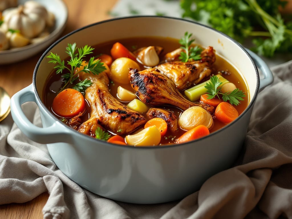 Alton Brown's Chicken Stock Recipe: Rich Broth From Scraps and Bones