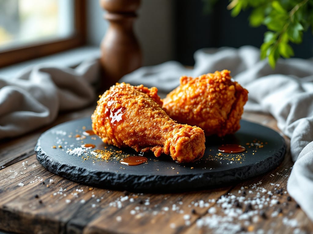 Air Fryer Fried Chicken Legs Recipe: Double-Dredged Crunch With Juicy, Spice-Kissed Meat