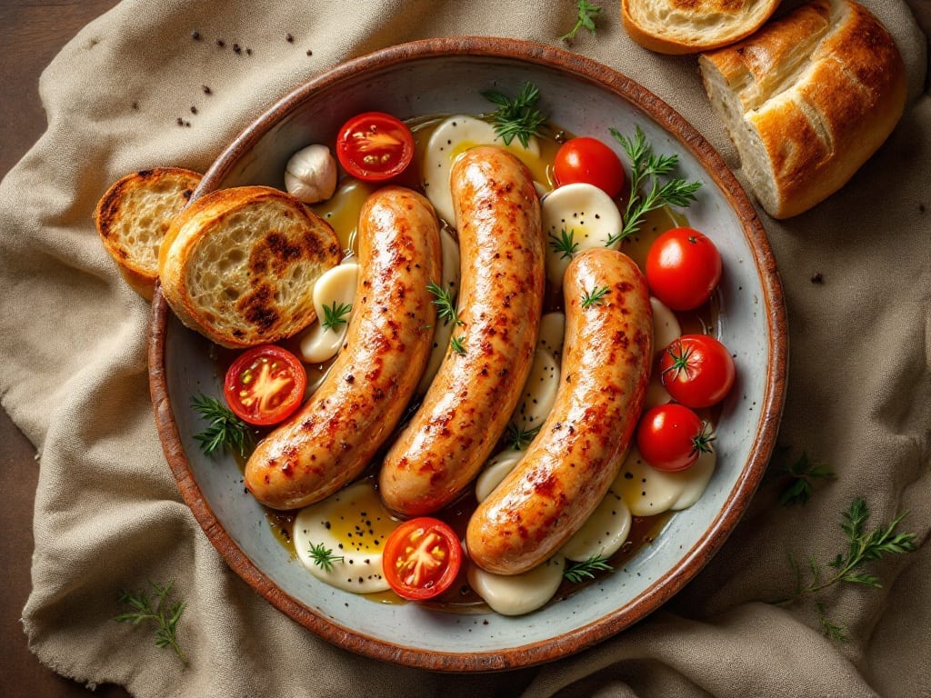 Chicken Sausage Recipe: Italian-Style Panini With Melty Cheese Layers