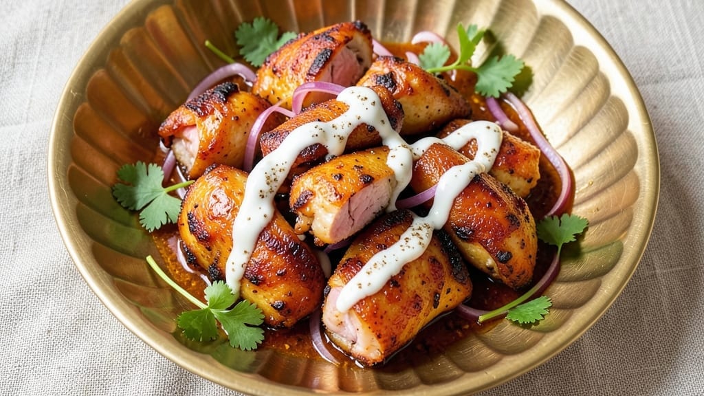 Tandoori Chicken Recipe: Yogurt-Marinated Char and Smoky Spice Magic