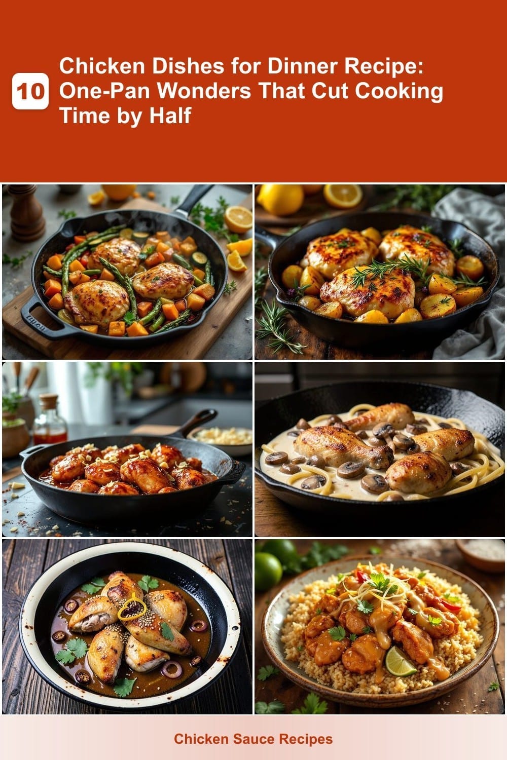 Chicken Dishes for Dinner Recipe: One-Pan Wonders That Cut Cooking Time by Half Chicken Dishes for Dinner Recipe: One-Pan Wonders That Cut Cooking Time by Half