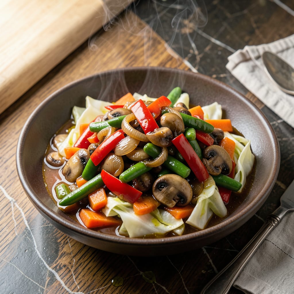 7 Veg Sauce Recipe: Bold Indo Chinese Flavor Fusion illustration with key details