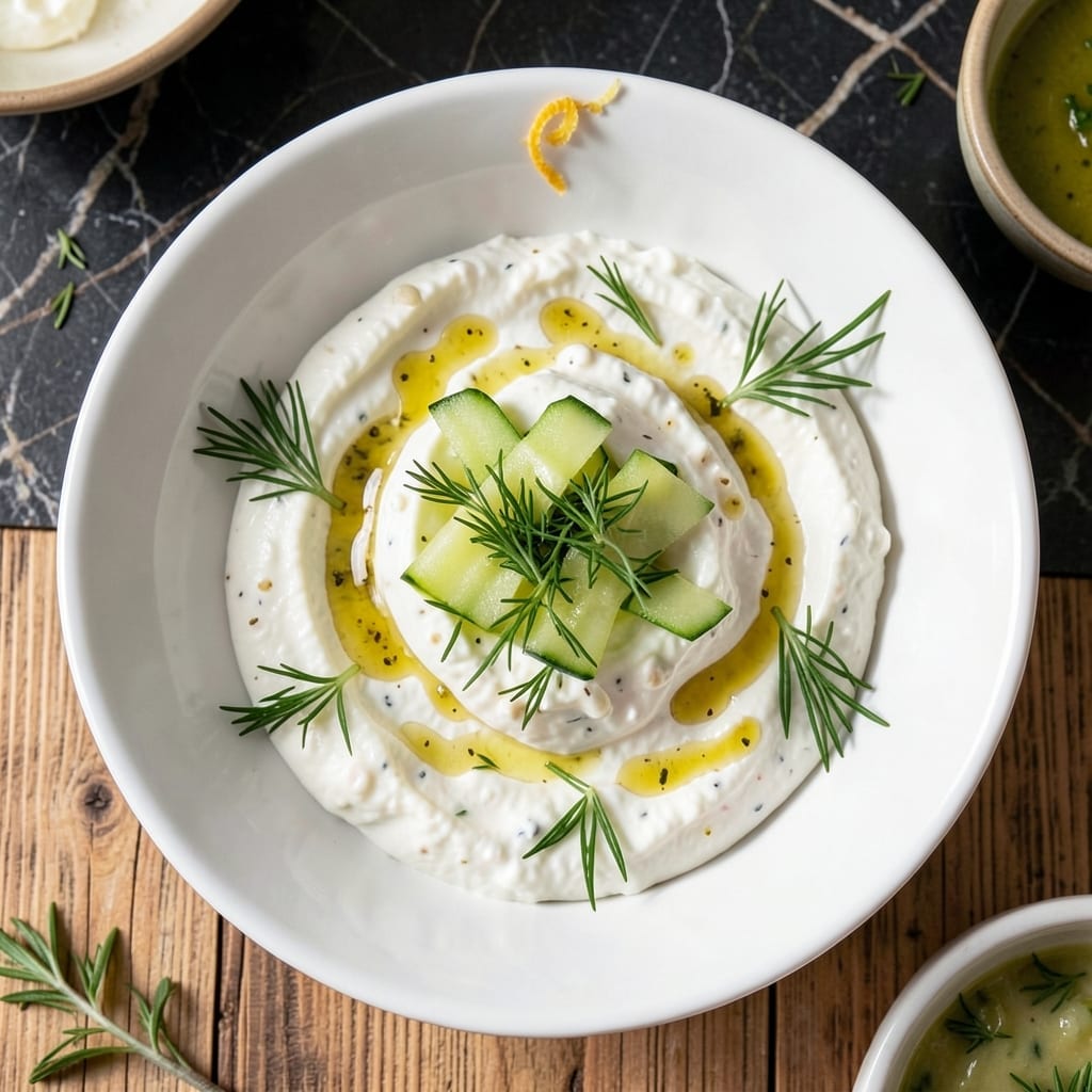 Tzatziki Sauce Recipe Ina Garten: Bright Cucumber and Garlic Swirl