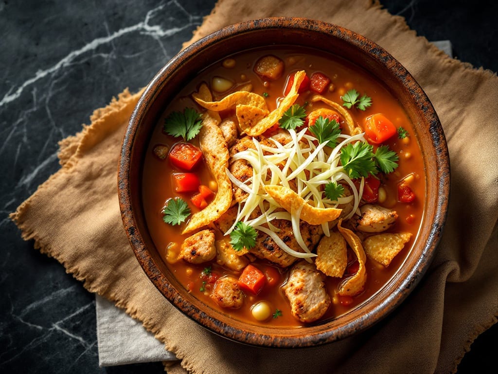 Applebee's Copycat Chicken Tortilla Soup Recipe: Smoky Cumin and Lime Zest in One Pot