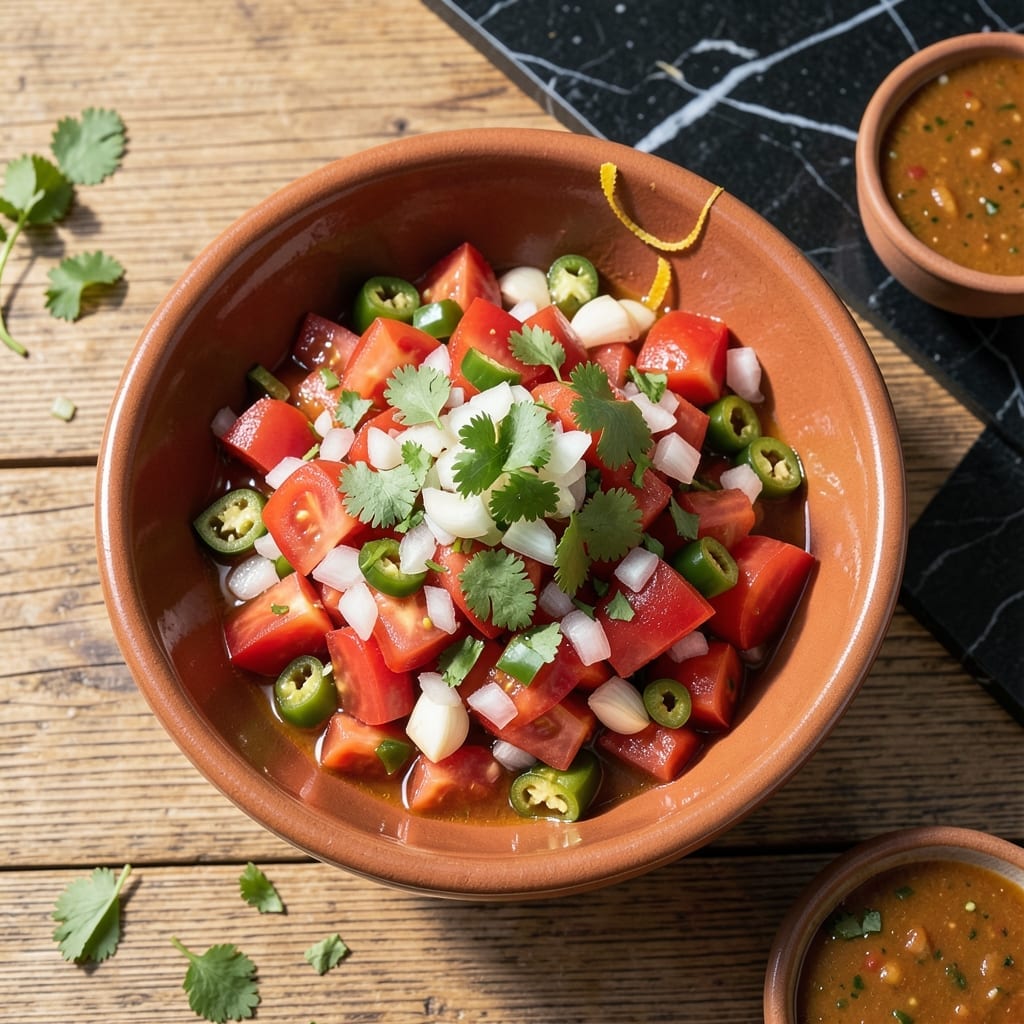 Pico De Gallo Sauce Recipe: Fresh Tomato and Lime Zing Pico De Gallo Sauce Recipe: Fresh Tomato and Lime Zing