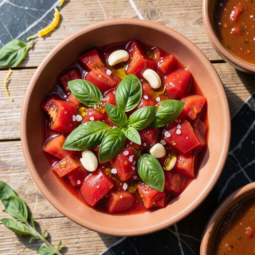 No Cook Tomato Sauce Recipe: Fresh Basil Brightness in Minutes